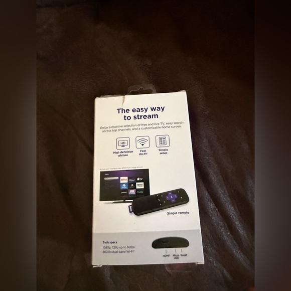 Roku Express HD Streaming Player with Remote and HDMI‎ Cable NWT - Picture 4 of 5